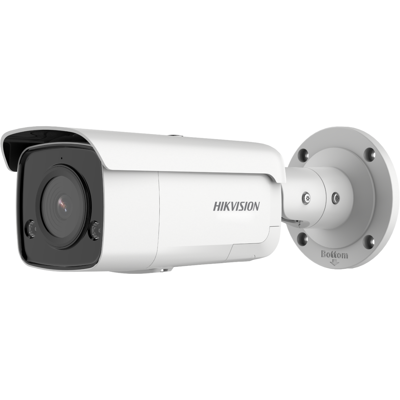 Hikvision DS-2CD2T46G2-ISU/SL 4 MP AcuSense Strobe Light and Audible Warning Fixed Bullet Network Camera