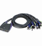 Aten CS64U KVM Switch,4-Port VGA cable,USB,advanced 1.8m
