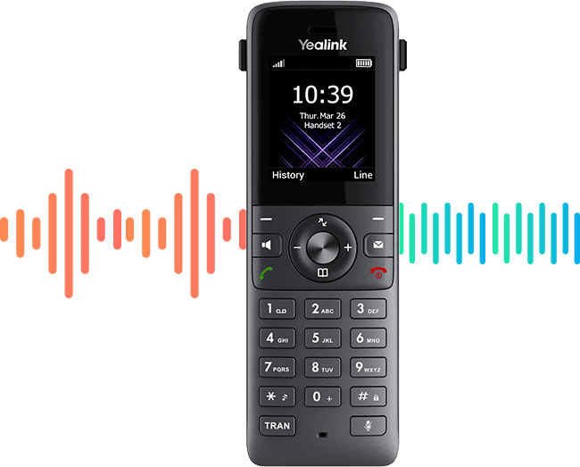 Yealink YL-W78H-W78H Handset for for W60B, W70B, W80B and W90B