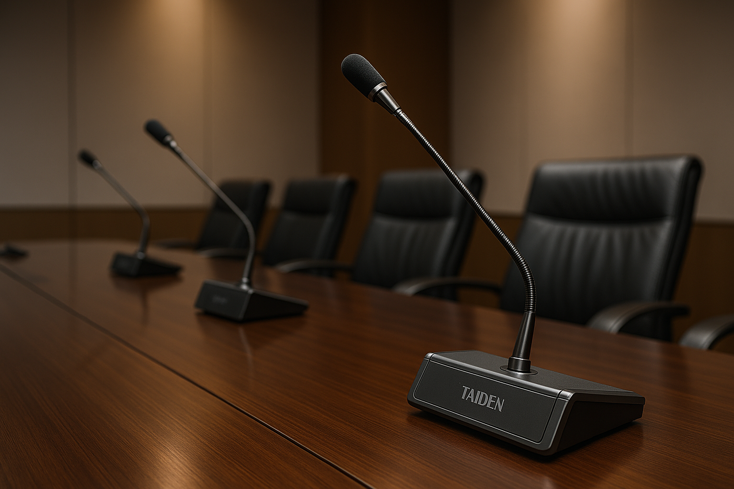 Taiden Gooseneck Microphone Systems