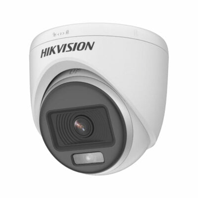 Hikvision Eco-ColorVu 2MP turret 2.8mm lens up to 40m illumination 12VDC