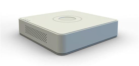 Hikvision 8 Channel Q1 series NVR- 60Mbps Bit Rate Input Max (up to 8-ch IP video), 1 SATA interface, mini 1U case(Plastic)
