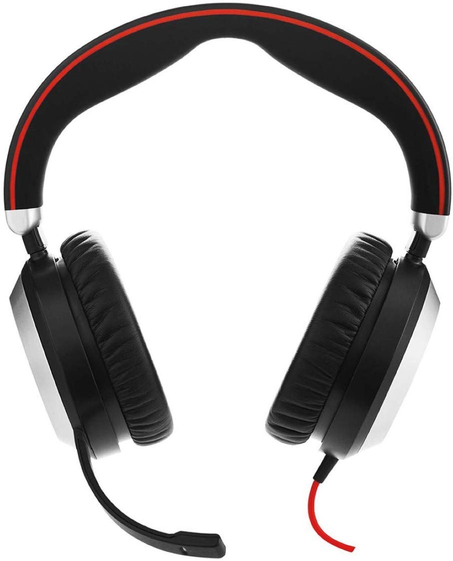 Jabra EVOLVE 80 MS STEREO USB-A Headband,ANC,USB connector(MS Version)