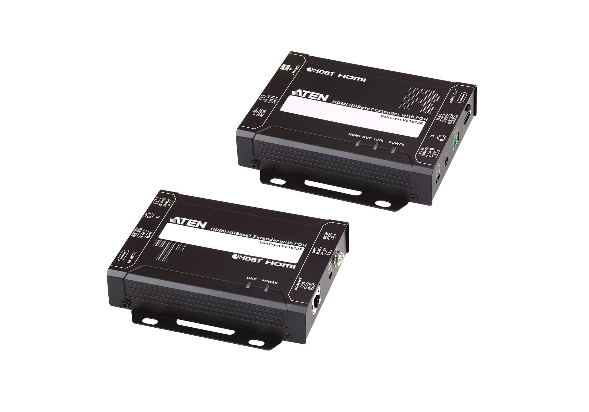 Aten VE1812 Extender, HDMI, POH, HDBaseT, Transmitter and Receiver.
