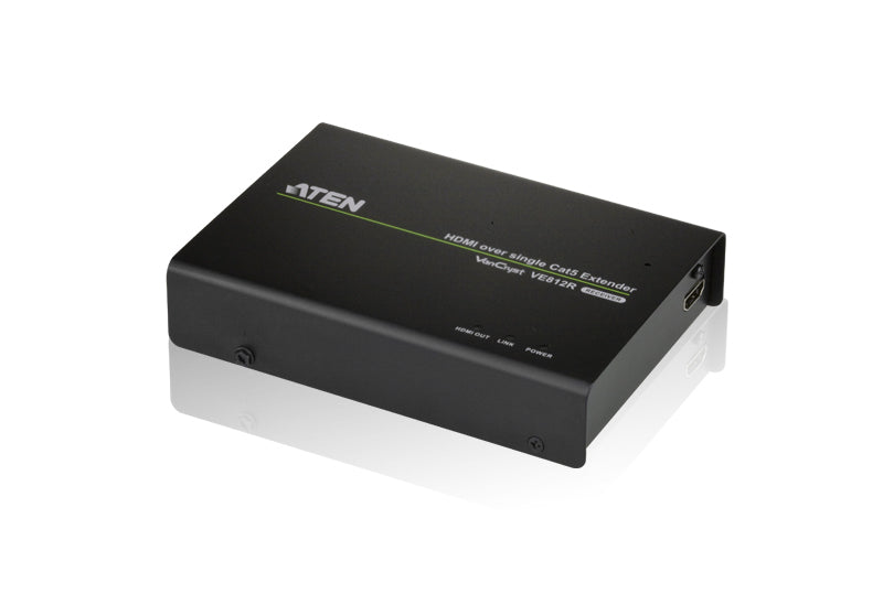 Aten VE812R HDMI HDBaseT extender receiver,4k, Cat5,100m