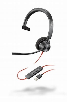 Poly Blackwire 3310 USB-A Headset(767F7AA)