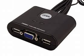 Aten CS22U KVM Switch,2-Port VGA cable, USB, advanced 1.8m