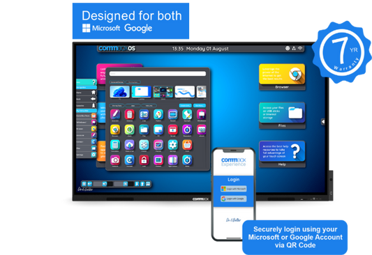 Commbox Series 4 – 98″ Interactive 4K LED Touch Screen CB_CLASSIC98-S4