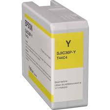 Epson Ink Cartridges for CW-6500 (Yellow) 80ml. SJIC36P(K)