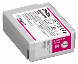 Epson EP-C13T52M340-SJIC42P-M Epson C4000 Magenta Ink. SJIC42P-M