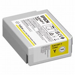 Epson EP-C13T52M440 Epson C4000 Yellow Ink. SJIC42P-Y