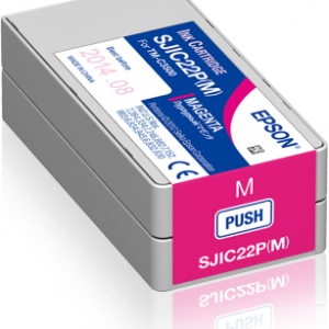 Epson Ink cartridge for TM-C3500 (Magenta) 33ml. SJIC22P(M)