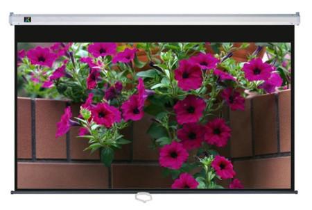JK-M10 92- JK Manual Pull Down Screen, 92" 198cm x 124cm 16:10