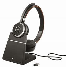 Jabra Evolve 65 SE STEREO Headset with Link380a (USB-A) (Microsoft) (with Stand)