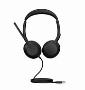 Jabra Evolve2 50, STEREO Headset with USB C/A (Microsoft Version)