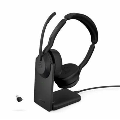 Jabra Evolve2 55 Link380a MS Stereo Stand Headset