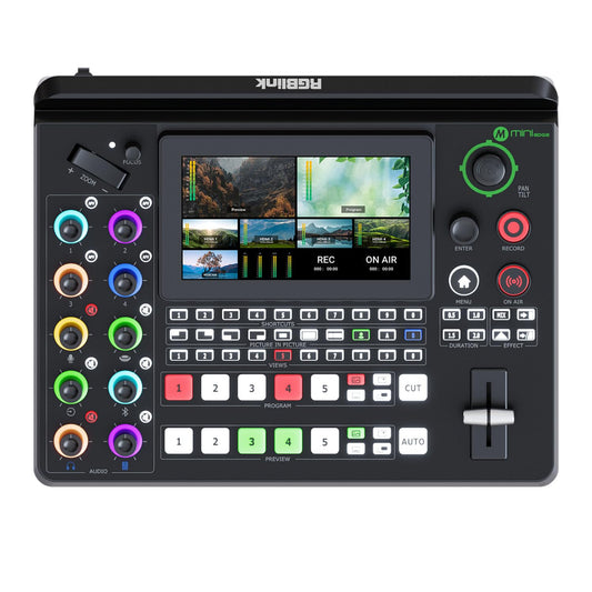 RGBLink Mini Edge-5 channel all in one Switcher? 4x HDMI, 1x UVC.