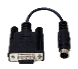 Aver RS232PC8 RS232 DIN 8 to D-SUB 9 Connector Cable for VC/CAM520 Pro