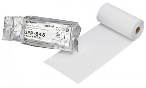 Sony UPP-84S- A7-width black and white standard print media for use in the UP-D711MD printer.