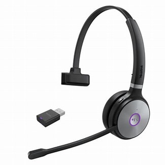 Yealink YL-WH62 Mono Port Teams. WH62 Mono Microsoft Certified DECT Wireless Portable Headset