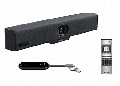 Yealink YC-A10 015 TEAMS KIT. Teams and ZOOM A10 Video Bar including VCR11 + WPP30.