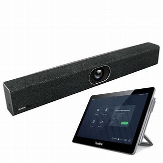 Yealink YC-A20 020 TEAMS KIT. A20 Teams and ZOOM Video Bar with Built-in Microphones, Built-in Speaker, Built-in Camera, Wall Mount Bracket – + CTP18