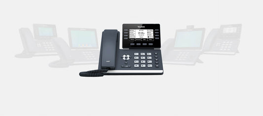 Yealink YL-T53W Entry-level phone, 3.7" display, fully adjustable.