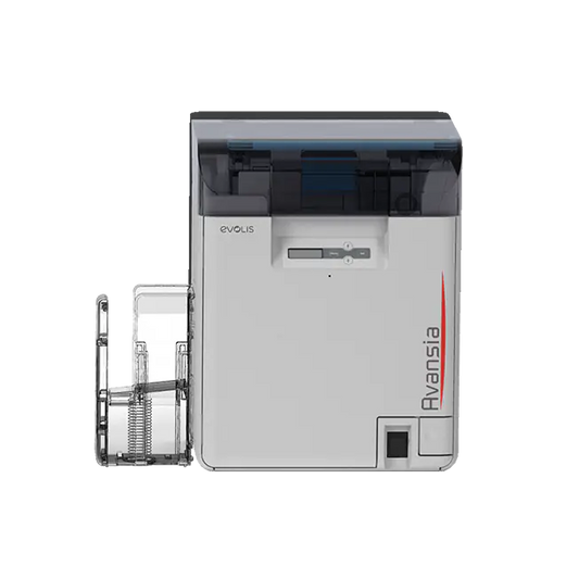 Evolis AV1HB000BD-Avansia Duplex Expert Mag ISO Printer with Mag ISO Dual HiCo/LoCo 3-track magnetic stripe encoder, USB & Ethernet, with Cardpresso XXS software license.