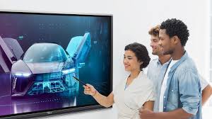 Optoma 3652RK Creative Touch 3-Series 65" interactive flat panel display. Designed for educational and professional environments, aiming to enhance interactivity and collaboration