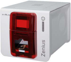 Evolis ZN1H00HSRS – Zenius Expert Contactless Fire Red Card Printer